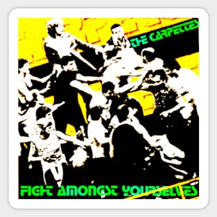 Fight Amongst Yourselves 1980 Punk Rock Power Pop Throwback Sticker